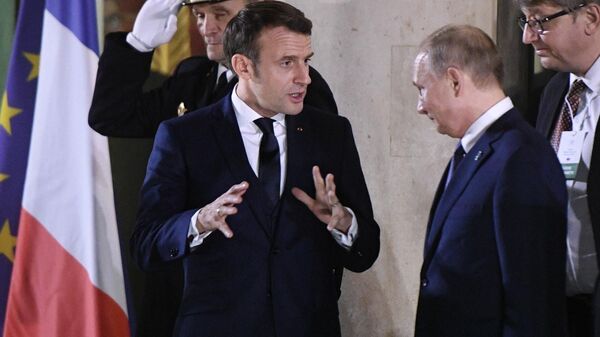 Рабочий визит президента РФ В. Путина во Францию  - Sputnik Беларусь