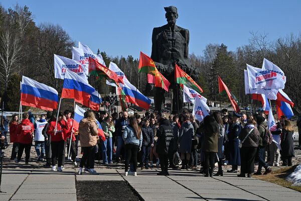 Митинг-реквием, посвященный 79-й годовщине трагедии в Хатыни - Sputnik Беларусь