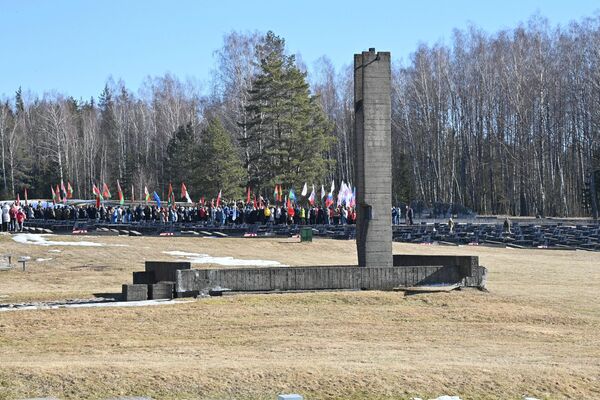 Митинг-реквием, посвященный 79-й годовщине трагедии в Хатыни - Sputnik Беларусь
