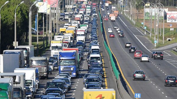 Пробки в Минске - Sputnik Беларусь