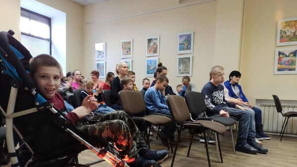 Дети из Донецка, прибывшие на реабилитацию в Беларусь - Sputnik Беларусь