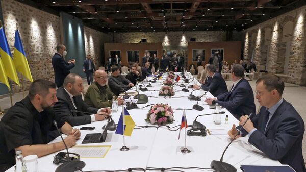 Переговоры России и Украины в Стамбуле - Sputnik Беларусь
