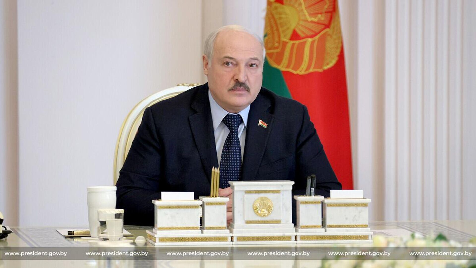 Президент Беларуси Александр Лукашенко - Sputnik Беларусь, 1920, 08.04.2022