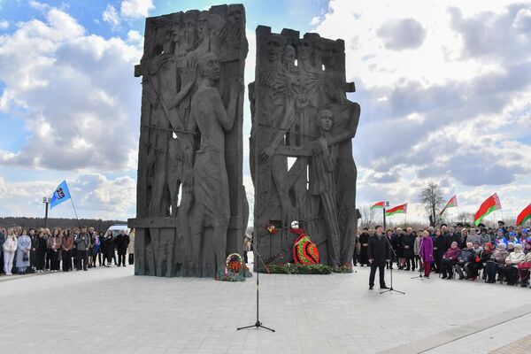 В Тростенце почтили память узников фашистских концлагерей - Sputnik Беларусь