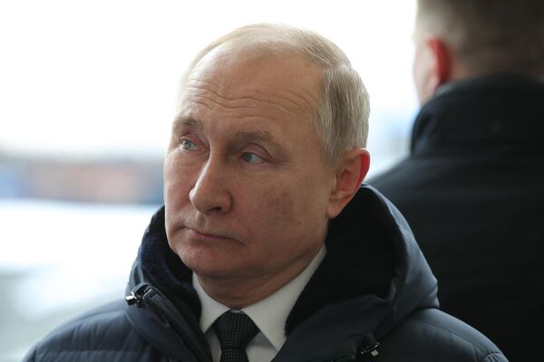 Владимир Путин отметил, что знаковым для двустороннего сотрудничества станет совместная работа по созданию инфраструктуры, которая гарантирует для Союзного государства независимый выход в космическое пространство. - Sputnik Беларусь