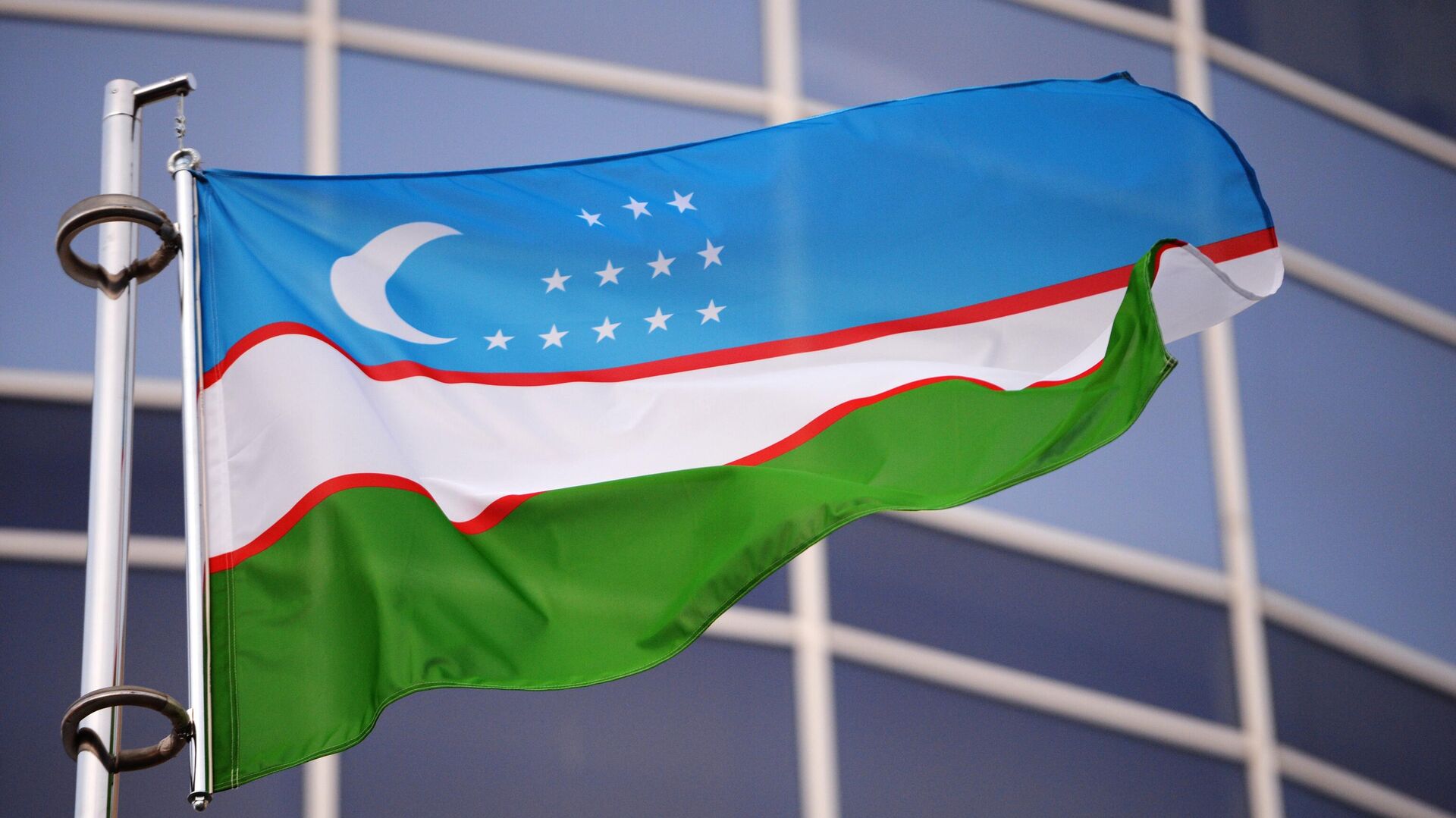  Государственный флаг Узбекистана - Sputnik Беларусь, 1920, 25.04.2022