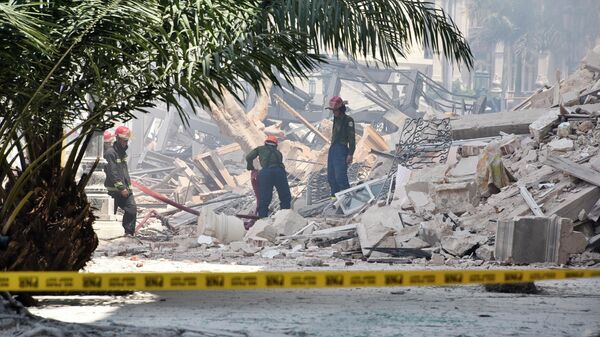 Взрыв прогремел в отеле Саратога в столице Кубы Гаване - Sputnik Беларусь
