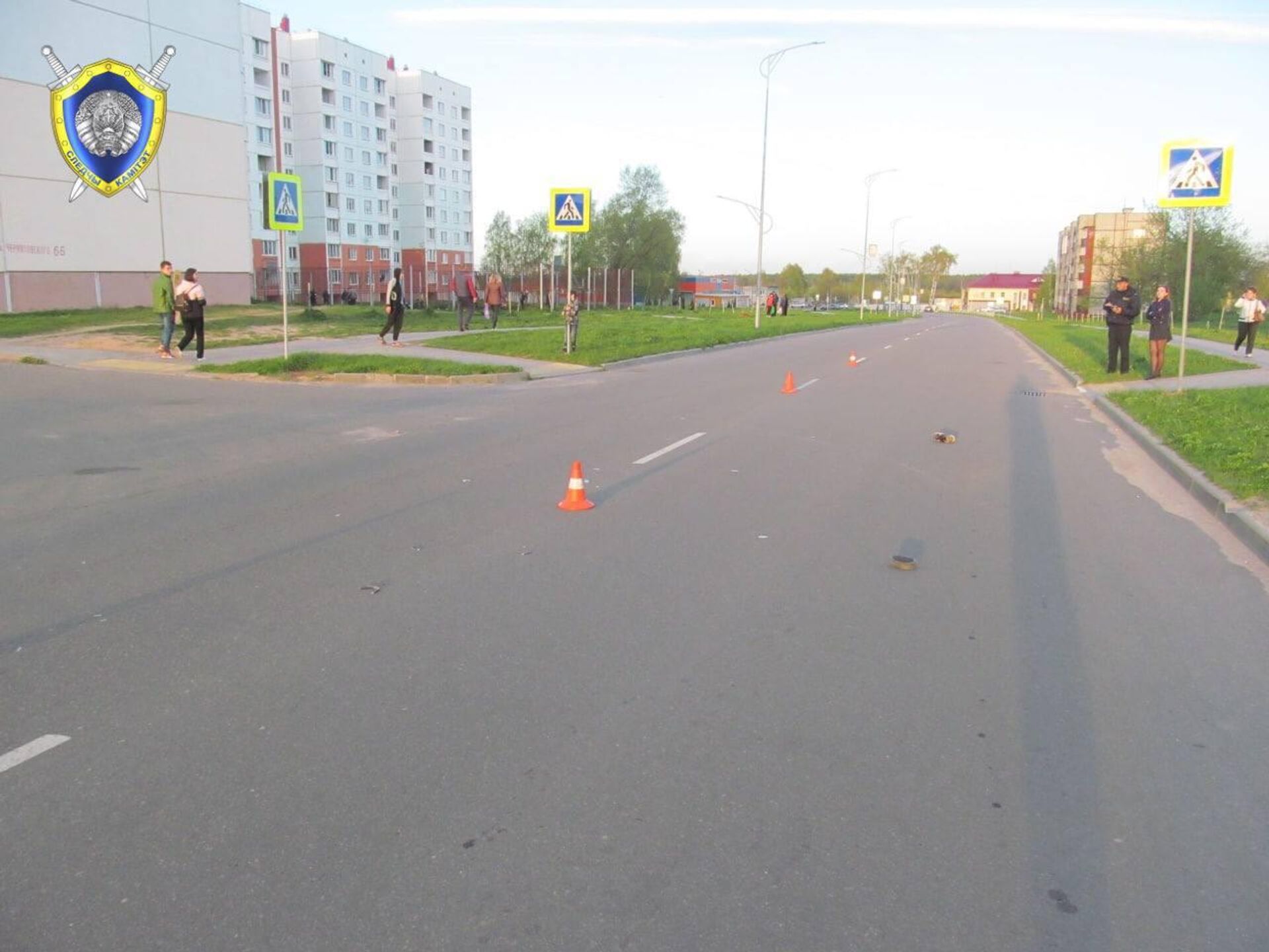 В Осиповичах на пешеходном переходе автоледи сбила троих детей - Sputnik Беларусь, 1920, 11.05.2022