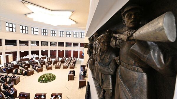 Сессия парламента в Овальном зале - Sputnik Беларусь