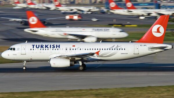 Самалёты Turkish Airlines, архіўнае фота - Sputnik Беларусь