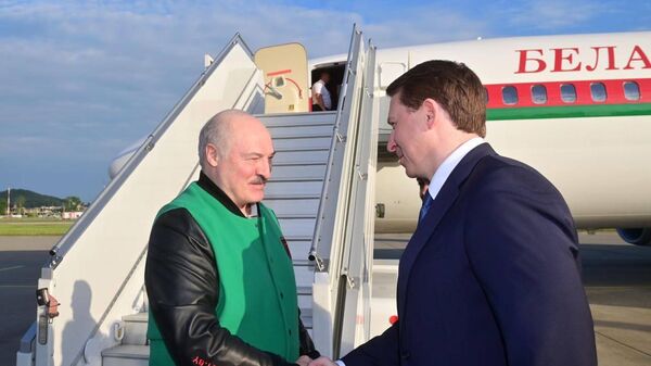 Александр Лукашенко прибыл в Сочи - Sputnik Беларусь