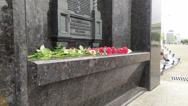 Мемориал жертвам трагедии на Немиге - Sputnik Беларусь