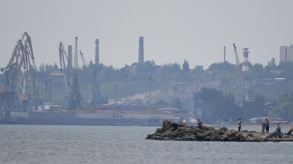 Бердянский морской торговый порт - Sputnik Беларусь