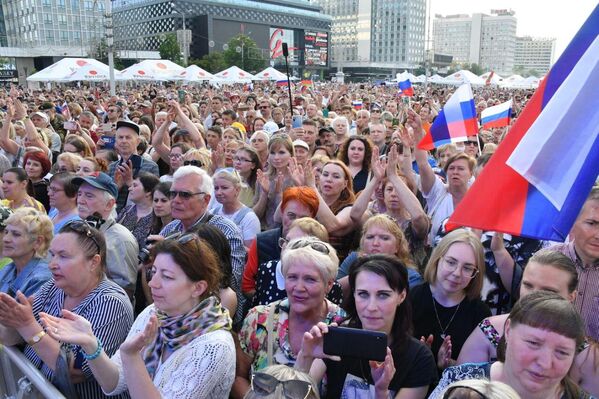 Концерт ко Дню России в Минске - Sputnik Беларусь