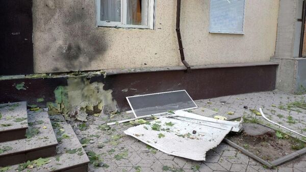 Теракт около здания МВД в Мелитополе - Sputnik Беларусь