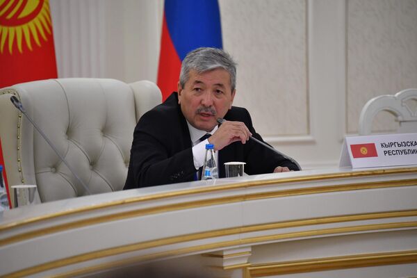 И.о. первого заместителя председателя Кабмина Кыргызстана Адылбек Касымалиев - Sputnik Беларусь