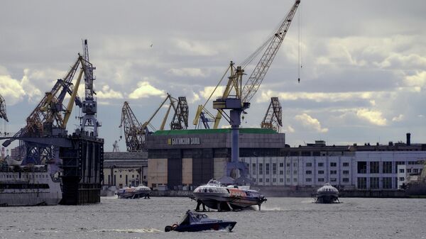 Порт в Санкт-Петербурге - Sputnik Беларусь