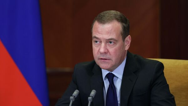 Заместитель председателя Совета безопасности РФ Дмитрий Медведев - Sputnik Беларусь