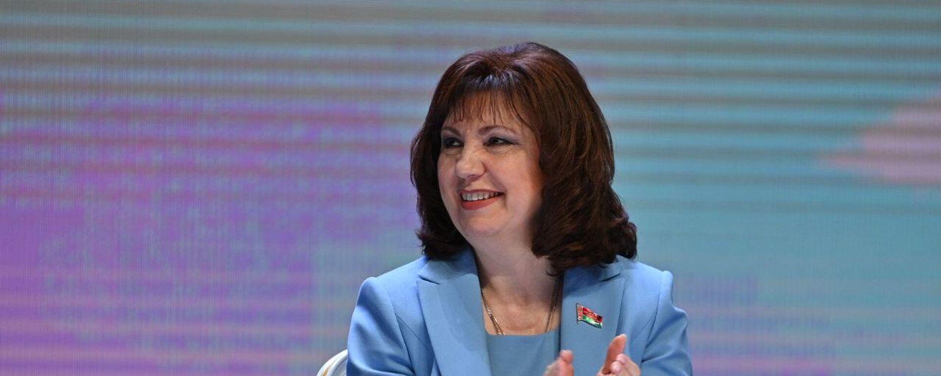 Спікер Савета Рэспублікі Нацыянальнага сходу Наталля Качанава - Sputnik Беларусь, 1920, 02.10.2025