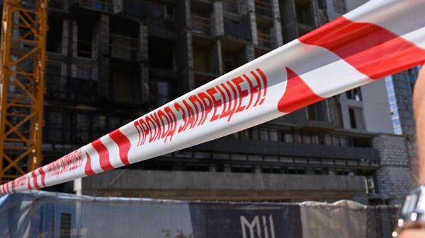 Оградительная лента, архивное фото - Sputnik Беларусь