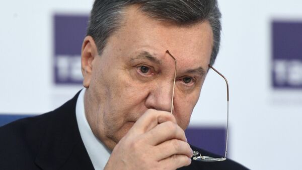 Экс-президент Украины Виктор Янукович - Sputnik Беларусь