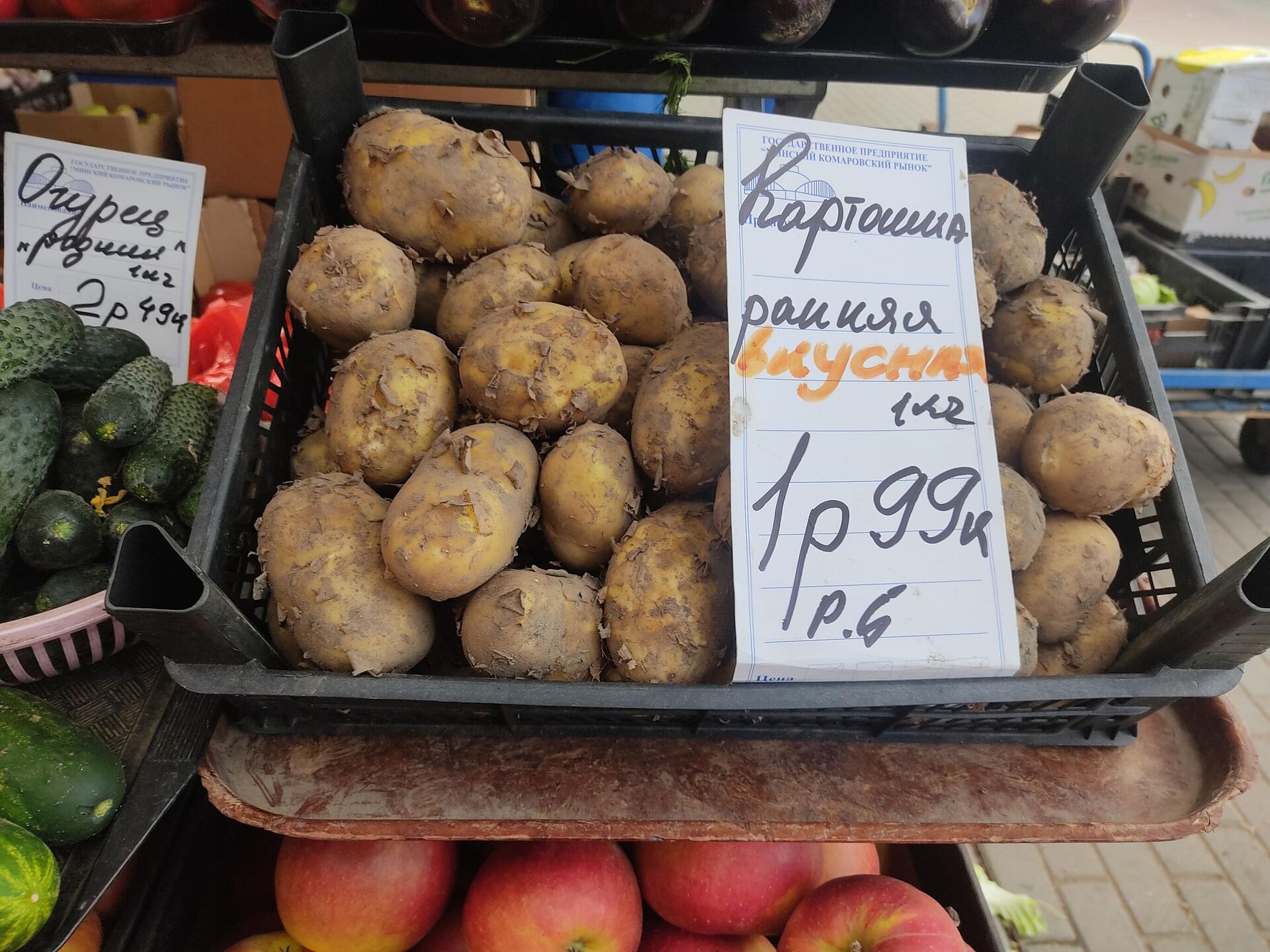 Картошка с каждой неделей становится все дешевле - Sputnik Беларусь, 1920, 08.07.2022