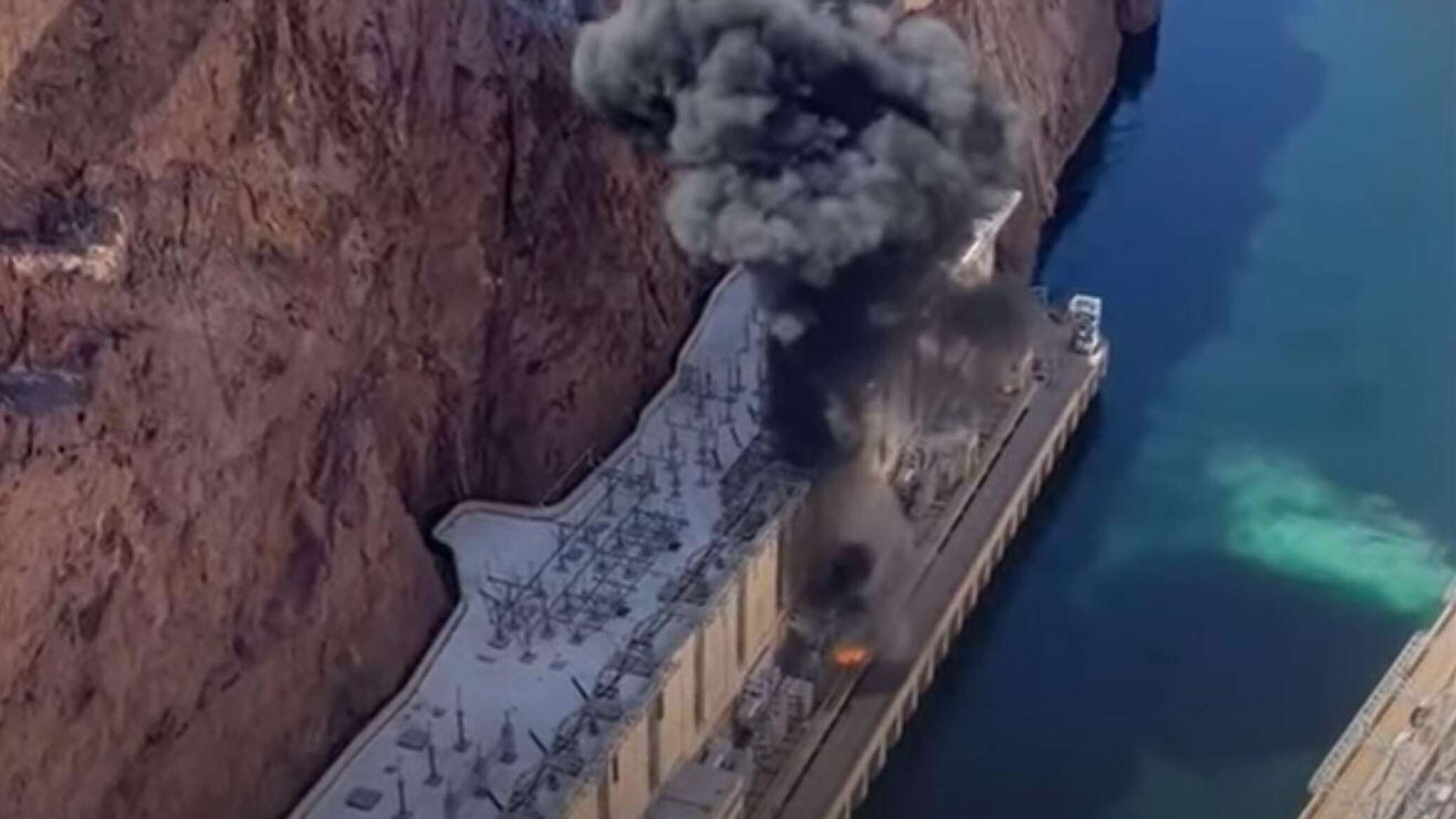 Плотина Гувера взрыв