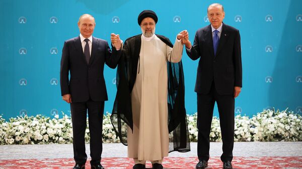 Рабочий визит президента РФ В. Путина в Иран - Sputnik Беларусь