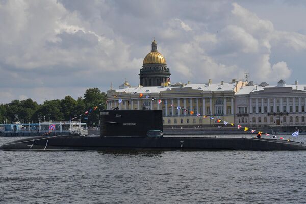Дизель-электрическая подводная лодка Б-585 &quot;Санкт-Петербург&quot;. - Sputnik Беларусь