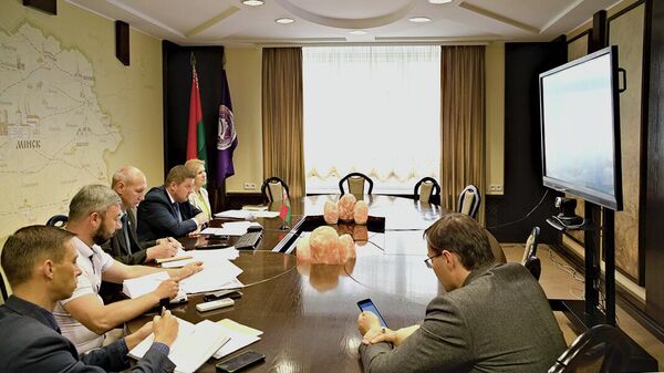 Заседание рабочей группы по сотрудничеству Беларуси и Владимирской области РФ - Sputnik Беларусь