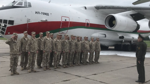 Сборная Вооруженных Сил Беларуси отправилась на Армейские международные игры – 2022 для участия в конкурсе Аварийный район - Sputnik Беларусь