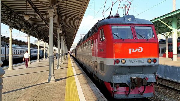 Первый туристический поезд отправился из Москвы в Беларусь - Sputnik Беларусь