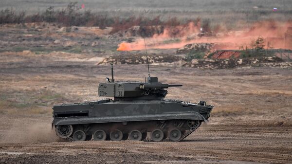 Боевая машина пехоты БМП-3 с дистанционно-управляемым боевым модулем - Sputnik Беларусь