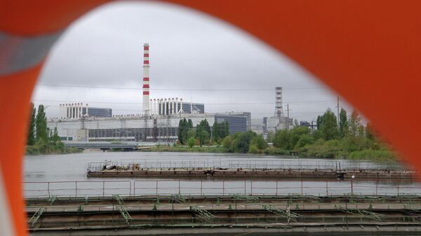 Внешний вид энергоблоков Курской атомной электрической станции, которая расположена в г. Курчатове, архивное фото - Sputnik Беларусь