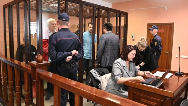 В суде перед оглашением приговора по делу о попытке госпереворота - Sputnik Беларусь