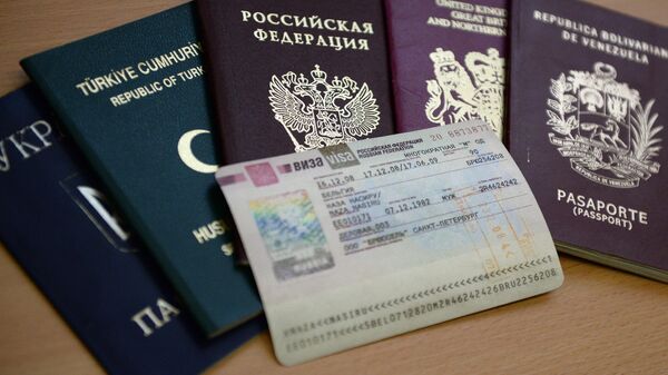 Паспорта и виза - Sputnik Беларусь