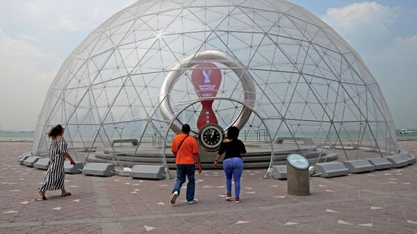 Туристы в Катаре - Sputnik Беларусь