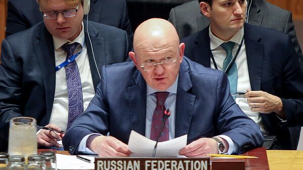 Постоянный представитель РФ при ООН Василий Небензя - Sputnik Беларусь