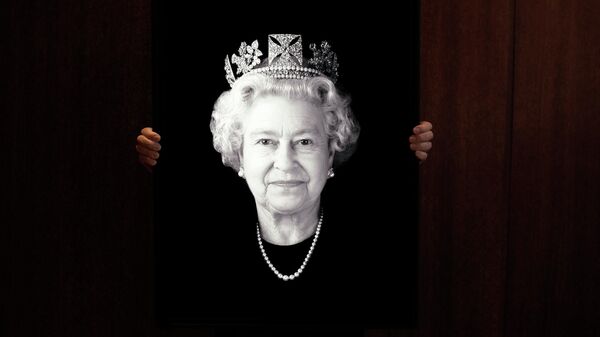 Портрет Елизаветы II, созданный к Платиновому юбилею пребывания королевы на троне - Sputnik Беларусь