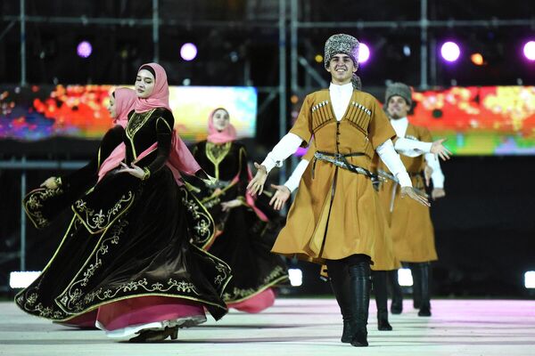 Х Международный фестиваль хореографического искусства Сожскi карагод - Sputnik Беларусь