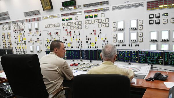 Центральный пункт управления на Запорожской атомной электростанции - Sputnik Беларусь