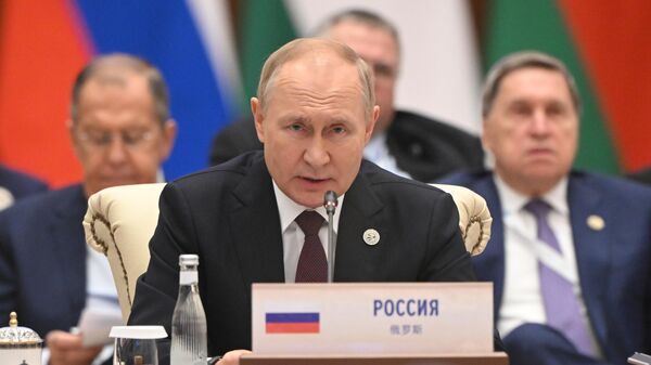 СПУТНИК_LIVE: Пресс-конференция Путина в Самарканде - Sputnik Беларусь