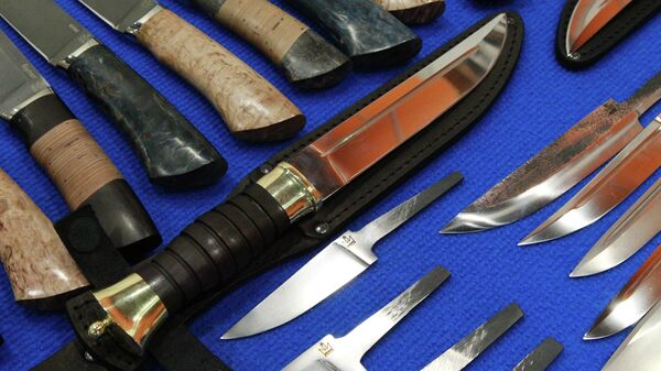 Ножи, представленные на международной выставке - Sputnik Беларусь