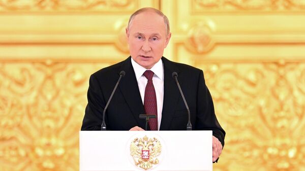 Президент РФ В. Путин принял верительные грамоты у вновь прибывших послов иностранных государств - Sputnik Беларусь