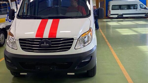 Машины скорой помощи на базе шасси МАЗ начали производить в Бресте - Sputnik Беларусь