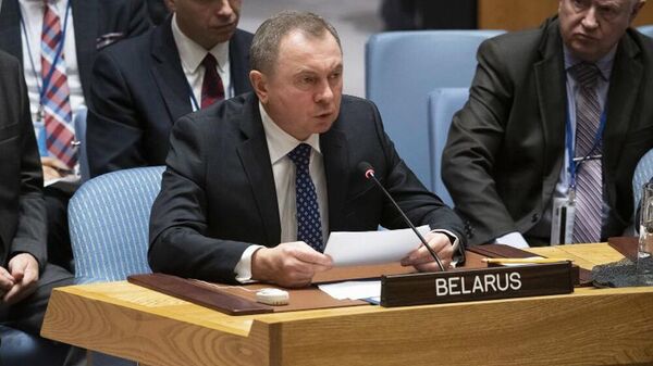 Владимир Макей на заседании в ООН - Sputnik Беларусь