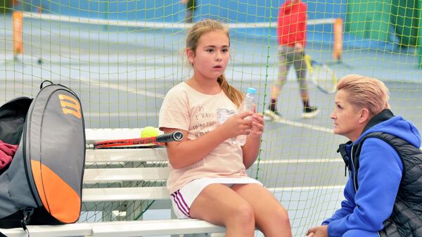 Дети занимаются теннисом - Sputnik Беларусь