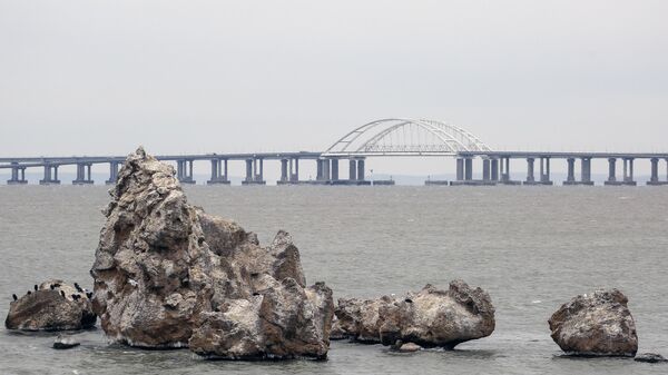 Крымский мост через Керченский пролив - Sputnik Беларусь