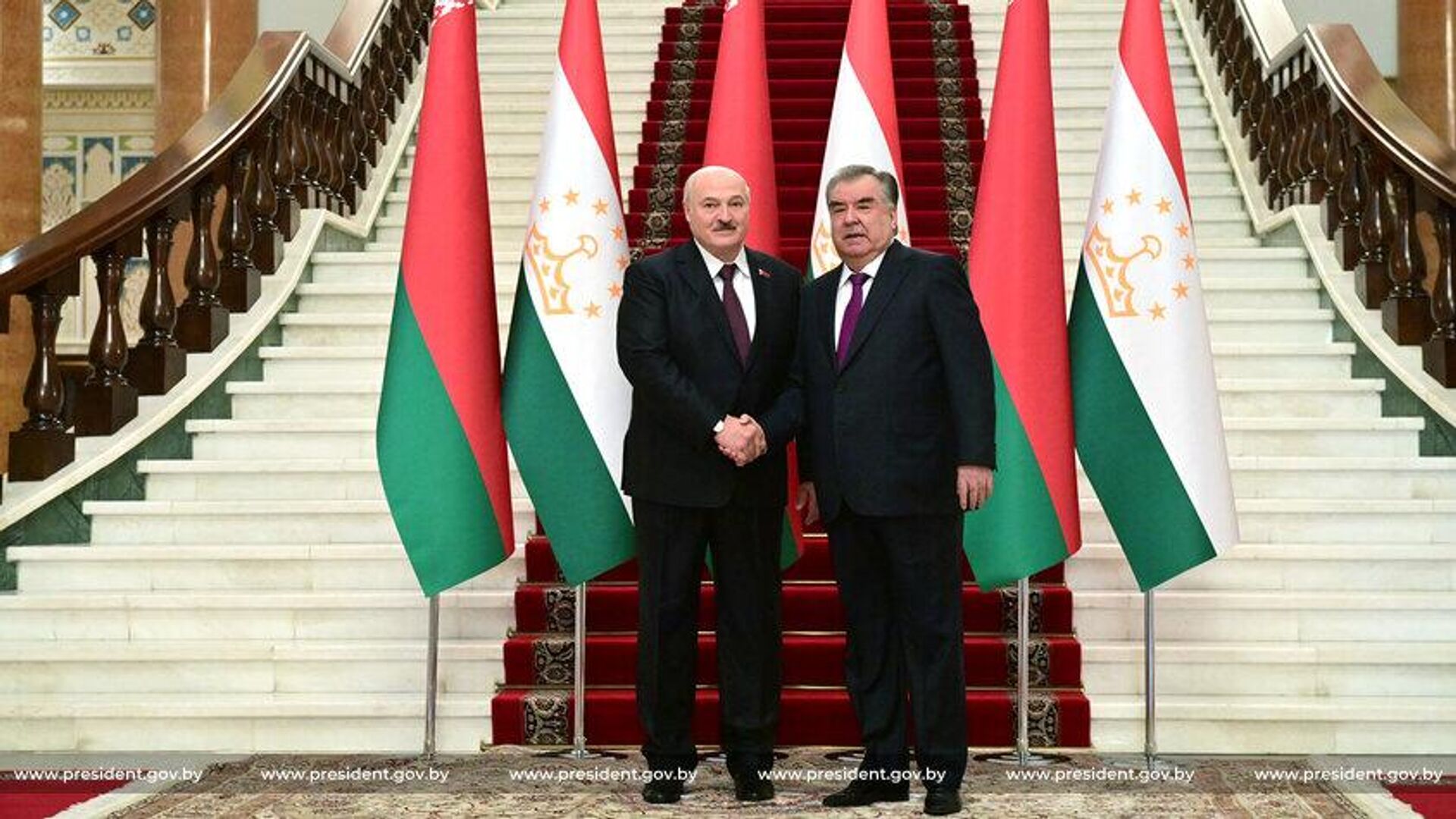 Встреча Александра Лукашенко с президентом Таджикистана Эмомали Рахмоном - Sputnik Беларусь, 1920, 11.10.2022