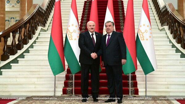 Встреча Александра Лукашенко с президентом Таджикистана Эмомали Рахмоном - Sputnik Беларусь